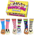 Odd Socks -  6 Dames Sokken Pawsome