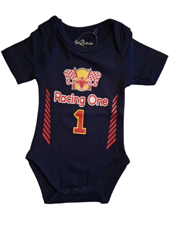 Fun2Wear Formule 1 Romper Korte Mouw
