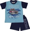 Fun2Wear - Shortama Police - Blauw - Maat 62 - Jongens maat One size