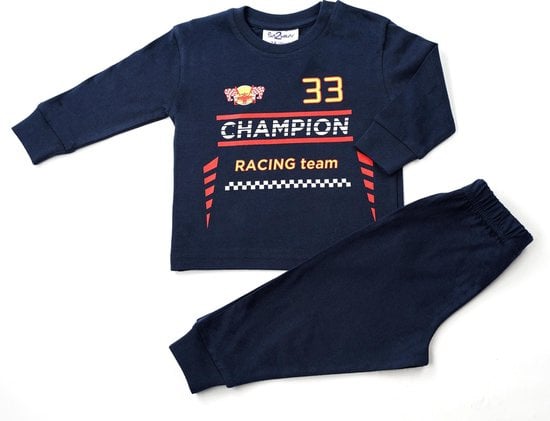 Fun2Wear - Pyjama Champion - Navy Blauw - Maat 98 - Jongens, Meisjes maat One size