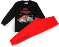 Fun2Wear - Pyjama Fire Fighter - Zwart / rood - Maat 62 - Jongens maat One size