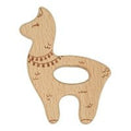 Durable Houten Bijtfiguur Lama