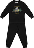Fun2Wear - Pyjama Tractor Crazy - Zwart maat 128