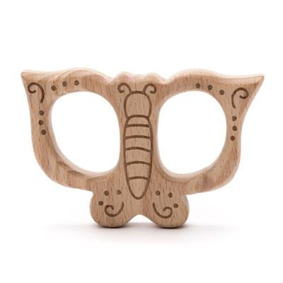 Durable Houten Bijtdier Vlinder