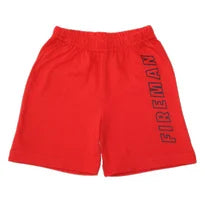 Fun2Wear shortama Fire Fighter – blauw – jongens