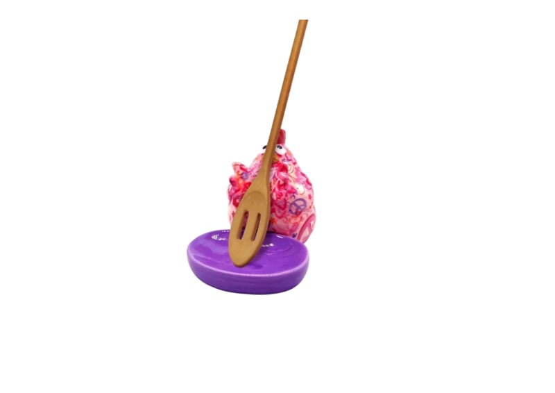 Pomme Pidou - Kip Matilde - Lepelhouder -s - Roze