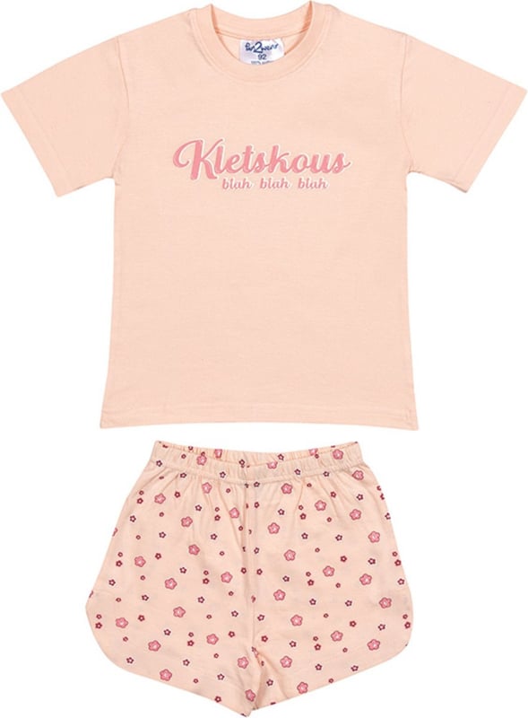 Fun2Wear - Shortama Kletskous - Roze maat 104