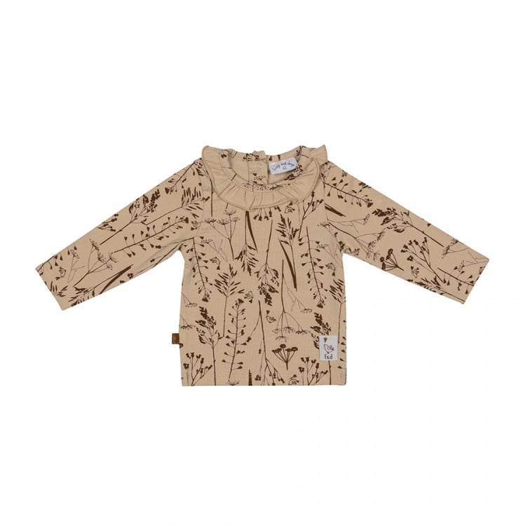 Frogs and Dogs - Winter Flower Shirt