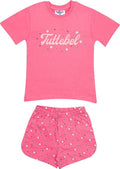 Fun2Wear - Shortama Tuttebel - Donker Roze maat 128