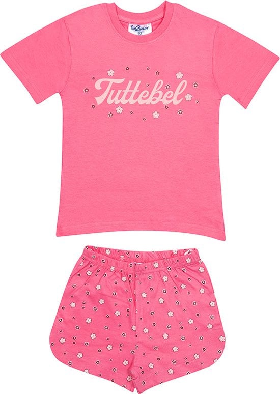 Fun2Wear - Shortama Tuttebel - Donker Roze maat 128