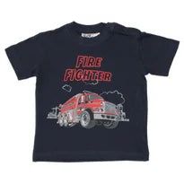 Fun2Wear shortama Fire Fighter – blauw – jongens