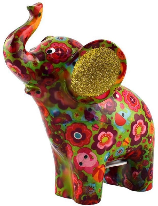 Pomme Pidou Spaarpot Olifant Darcy Standaard 002 (17x9x18cm - Keramiek)