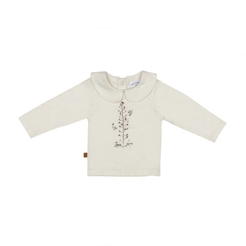 Frogs and Dogs - Winter Flower Shirt Love Hearts is in the Air - Roze