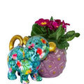 Pomme Pidou - Bloempot -  Aap Bubbles - Medium  - 002 - (L22,2xD19,5xH16,5 CM - keramiek)