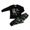 Fun2Wear - Pyjama Dino - Zwart - Maat 164 - Jongens maat One size