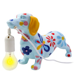 Pomme Pidou Blossom Bliss Lamp Tekkel Frankie Blauw