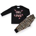 Fun2Wear - Pyjama Girl Power - Zwart - Maat 104 - Meisjes maat One size